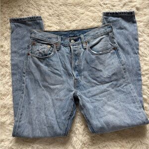 Levi's Light Blue Straight Jeans